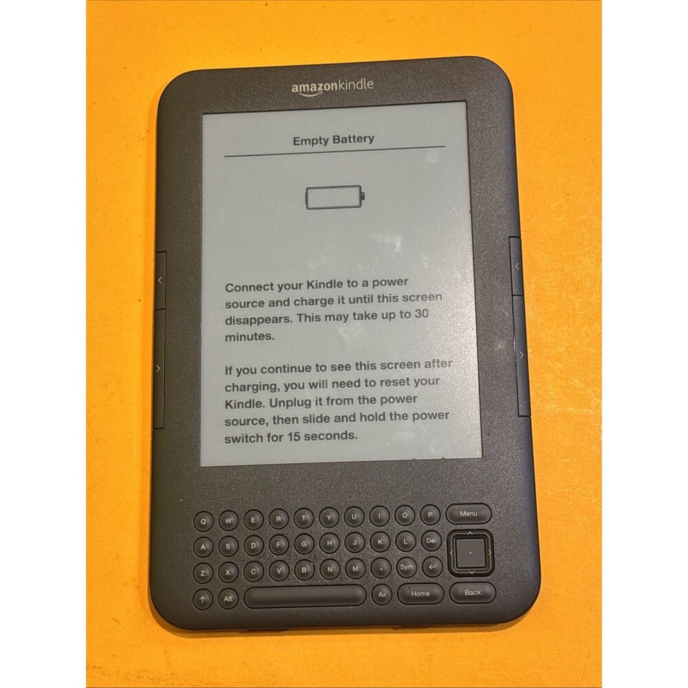 Amazon Kindle Keyboard 3rd Gen D00901,  See Decription